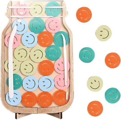 Magnetic Reward Jar for Classroom Board, Kids Potty Training Chart, Student Positive Behavior Reward Management Tools(Wood, Smile) : Amazon.ca: Office Products Kids Potty Training, Positive Behavior Rewards, Reward Jar, Behavior Rewards, Kids Potty, Potty Training Chart, Reward Chart Kids, Kids Rewards, Classroom Behavior Management