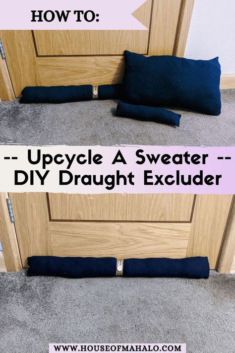 Cheap Diy Home Decor, Draught Excluder, Upcycle Sweater, Diy Home Decor On A Budget, Diy Home Decor Projects, Craft Blog, High Energy, Diy Garden Decor, Diy Holiday