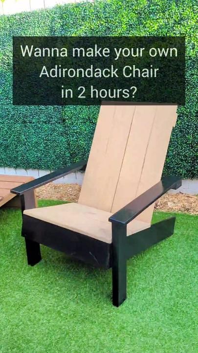 Diy Adirondack Chair, Woodworking Projects Bed, Patio Games, Adirondack Chair Plans, Modern Color Schemes, Woodworking Shop Projects, Backyard Seating, Seating Ideas, Woodworking Furniture Plans