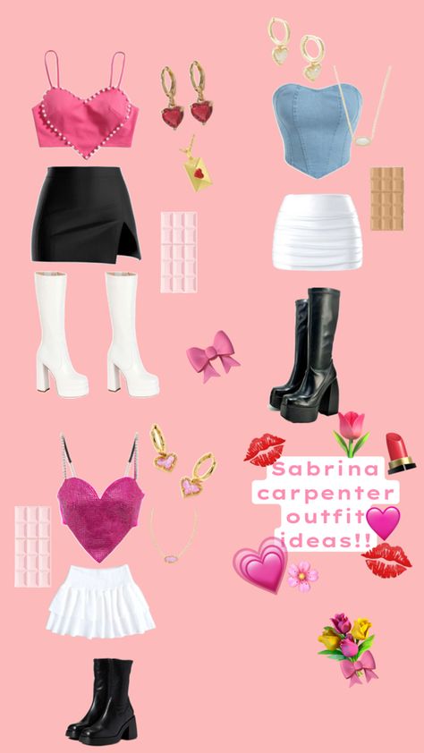 Cochella Outfits Ideas, Consert Outfits, Sabrina Carpenter Concert, Cute Concert Outfits, Concert Outfit Winter, Rave Concert, Cute Group Halloween Costumes, Sabrina Carpenter Outfits, Taylor Swift Tour Outfits