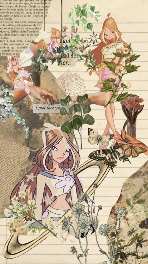 Winx Club Background, Winx Background, Flora Aesthetic, Winx Wallpaper, Winx Background Aesthetic, Winx Wallpapers, Winx Club Flora, Winx Flora, Flora Winx Club Aesthetic