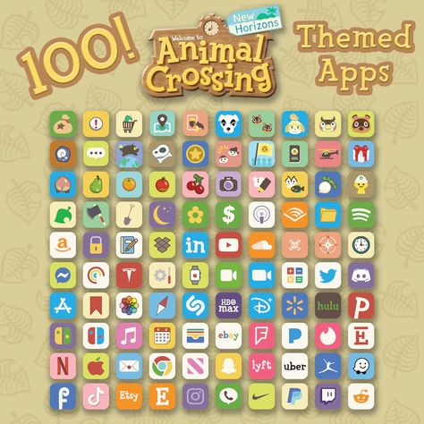 Animal Crossing App Icons, Nook Phone, Animal Crossing Fan Art, Cute App, Iphone App Layout, Wallpaper Ipad, New Animal Crossing, Iphone Wallpaper App, Iphone App Design