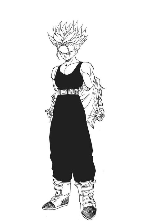 Future Trunks SSJ2 Trunks Super Saiyan, Rayquaza Pokemon, Madara Susanoo, Dbz Manga, Image Dbz, Future Trunks, Dragon Ball Super Art, Dbz Art, Dragon Ball Super Manga