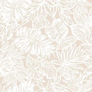 Wallpaper : Removable Peel & Stick Wallpaper : Target Roommate Decor, Wallpaper Tropical, Botanical Wall Decor, Boho Wallpaper, Beige Wallpaper, Watch Wallpaper, Apple Watch Wallpaper, Affordable Decor, Peel Stick Wallpaper