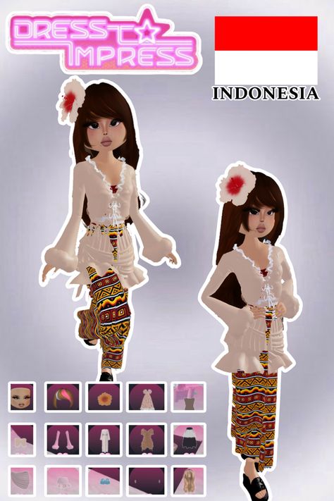 • 🏵️ • - #fyp #dti #dresstoimpress #dress #to #impress #roblox #dtiideas #aesthetic #outfitideas #dresstoimpressideas #idea #board #pin #robloxpin #robloxdti #robloxdresstoimpress Dress To Impress Theme Your Culture, Dti Theme Crazy Day, Culture Dress To Impress, Your Culture Dress To Impress, Culture Dress, Dti Theme, Dress Impress, Dti Hacks, Dti Ideas