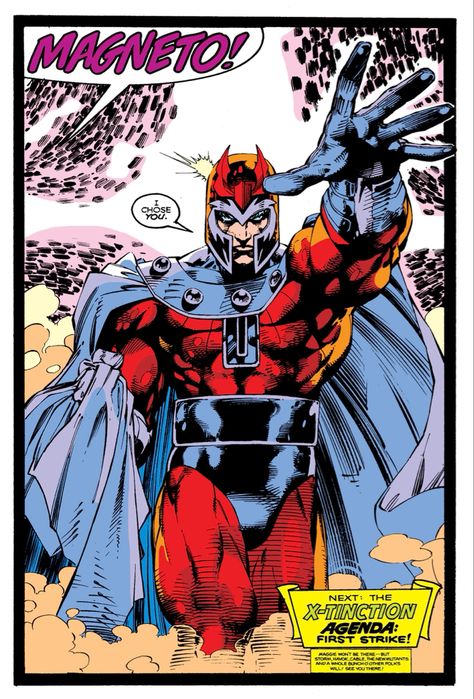 Magneto in Uncanny X-Men vol 1 #269 | Art by Jim Lee, Art Thibert & Steve Buccellato Jim Lee Art, Kirby Art, Comic Book Artwork, Jim Lee, Marvel Villains, Arte Dc Comics, Marvel Comic Universe, Marvel Comic Character, Uncanny X-men