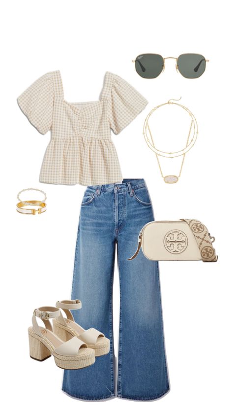 Outfit Inspo | Brands Included | Hermes, Bohme, Tory Burch, Kendra Scott, Sam Edelman, E Newton Outfits Gorditas, Cute Modest Outfits, Casual College Outfits, Casual Preppy Outfits, Business Casual Outfits For Work, Casual Day Outfits, Brunch Outfit, Swaggy Outfits, Cute Everyday Outfits