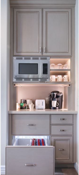 Small Kitchen Pantry Ideas, Kitchen Pantry Ideas, Small Kitchen Designs, Small Kitchen Pantry, Bar Nook, Recessed Shelves, Ideas For Storage, Small Kitchen Remodel, Small Pantry