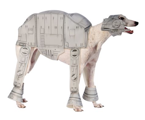 Rubies Costume Star Wars Collection Pet Costume, X-Large, At-At Imperial Walker Star Wars Dog Costume, Star Wars Pet Costumes, Star Wars Imperial Walker, Walker Star Wars, Dog Costumes Halloween Large, Imperial Walker, At At Walker, Star Wars Halloween, Pet Halloween Costumes