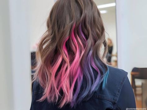 How to Do Peekaboo Hair at home: The Easy Guide Link in bio ➡️ #haircolorinspo #haircoloradvice #colorfulhair Pastel Peekaboo Hair, Good Dye Young Hair Colors, Good Dye Young, Peekaboo Hair, Hair Inspiration Color, Hair Inspo Color, Hair Colors, Hair Inspiration, Link In Bio