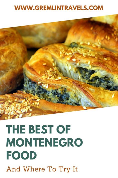 Ever wanted to know what the best food in Montenegro is? And where to try it? Well we have a list for you, with traditional favourites and the best Montenegro restaurants to try them at! Click the pin to read our article. #montenegro #kotor #budva #food #foodie #travel #travelblog #travelforfood #traveling Montenegro Food, Montenegro Kotor, Montenegro Travel, Restaurants To Try, Mediterranean Cruise, Vegetarian Restaurant, European Food, Exploring The World, What To Eat