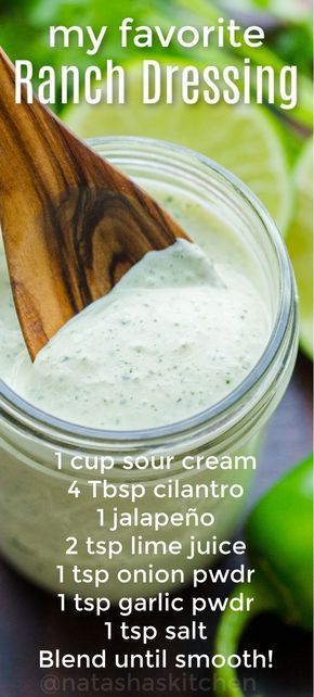 Creamy Jalapeno Dressing, Jalapeño Ranch Dressing Recipe, Cilantro Ranch Dressing, Jalapeño Ranch, Jalapeno Ranch Dressing, Homemade Dressings, Ranch Sauce, Ranch Recipe, Salad Dressing Recipes Homemade