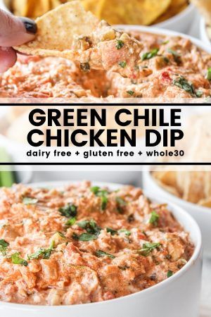 Whole 30 Dip, Dairy Free Super Bowl Snacks, Dairy Free Apps, Dairy Free Dips For Parties, Non Dairy Appetizers, Df Appetizers, Dairy Free Dip Recipes, Gluten Free Dairy Free Appetizers, Baked Potato Rounds