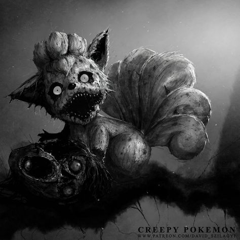 Creepy Pokemon Scary Pokemon, Creepy Pokemon, Nightmare Fuel, Scary Stories To Tell, Pikachu Wallpaper, Pokemon Tattoo, Horror Fiction, Cartoon Books, Surreal Photos