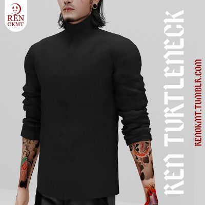 The Sims 4 Cc Turtleneck, Sims 4 Male Turtleneck Cc, Sims 4 Turtleneck Male, Sims 4 Cc Male Pants, Sims 4 Men Clothing, Sims 4 Male Clothes, Finally Free, Sims Free Play, Masculine Fashion