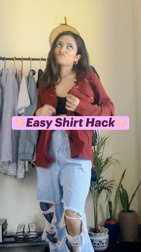 Easy Shirt Hack | Pinterest Decade Day Outfits For School, Country Club Outfit Spirit Week, Decade Day Outfits, Decades Day, Decade Day, Country Club Outfit, Shirt Hacks, Diy Clothes And Shoes, Draping Fashion