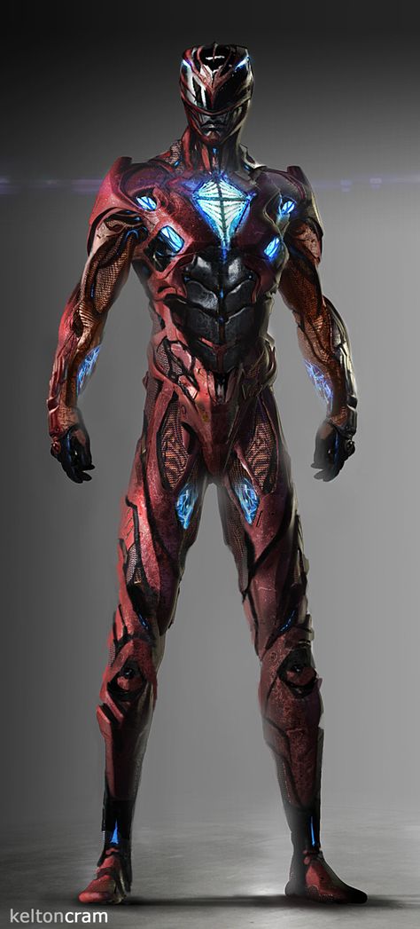 ArtStation - Power Rangers Alien Suit, Kelton Cram Alien Suit, Futuristic Armor, Futuristic Armour, Sci-fi Armor, Cosplay Armor, Power Armor, Concept Artist, Mighty Morphin Power Rangers, Suit Of Armor