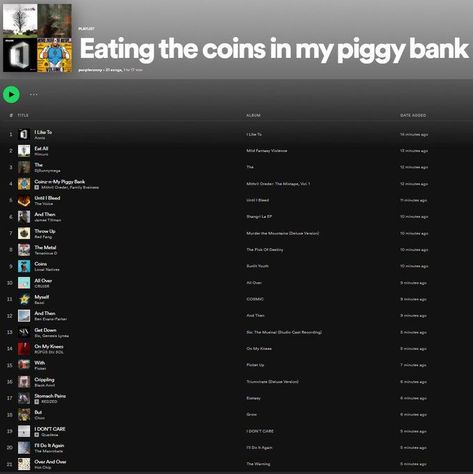 Weird Spotify Playlists, Funny Spotify Playlist, Best Spotify Playlists, Song Memes, Playlist Names, Silly Songs, Spotify Playlists, Song Playlist, Music Memes