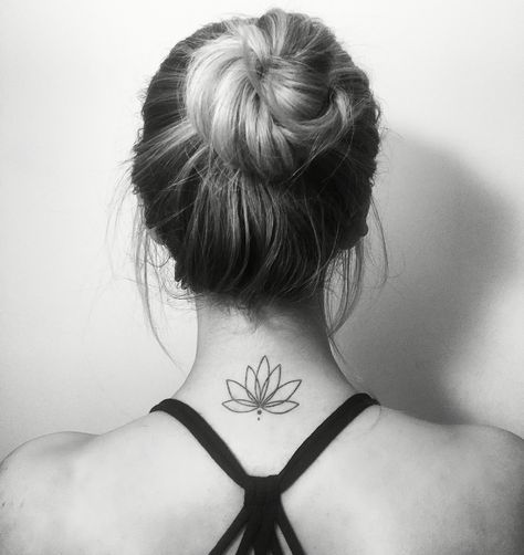 Lotus Tattoo Neck, Tattoos For Overcoming Struggles, Flower Thoughts, Tattoo Lotus Flower, Lotus Flower Meaning, Tattoo Lotus, The Lotus Flower, Verse Tattoos, Super Tattoo