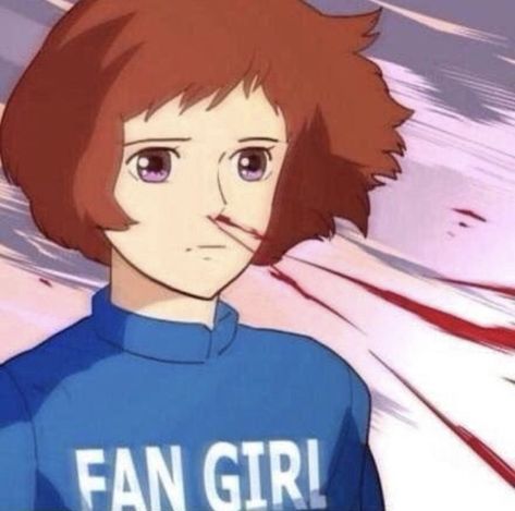 Brown Hair, Fan, Anime, Hair, Blue