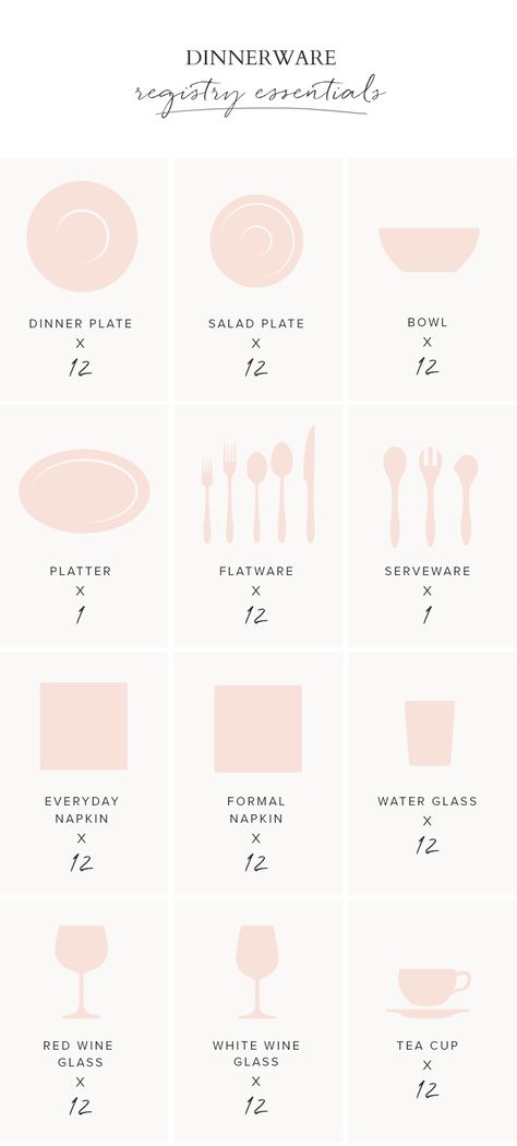 Tableware registry essentials with Crate and Barrel Apartment Essentials List, Kitchen Essentials List, Registry Essentials, Tamera Mowry, Trendy Apartment, Essentials List, Apartment Essentials, Entertaining Essentials, Kitchen Dinnerware