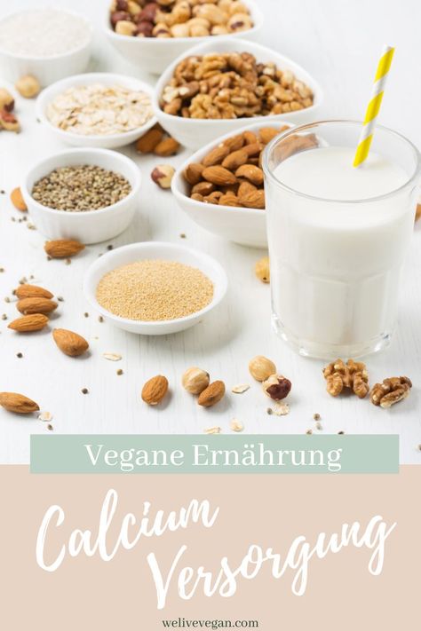 Calcium Versorgung bei veganer Ernährung Calcium Deficiency, Herbal Remedies, Health, Signs