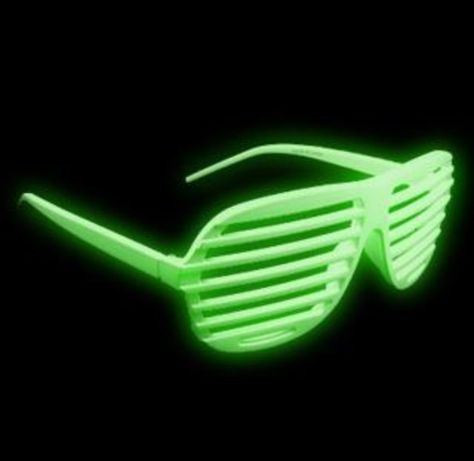 Shades Victory Tattoo, Dollar Tattoo, Shutter Shades, Glow Products, Neon Accessories, Green Shutters, Circle Tattoo, Birthday Party For Teens, Party Sunglasses