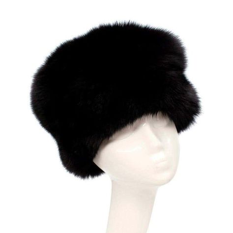 Hat Aesthetic, Fur Hats, Black Fox, Fur Headband, Fur Hat, Fashion Design Sketches, Head Accessories, Cute Hats, Real Fur