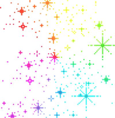 Rainbow Stars Gif, Kidcore Gif, Stars Gif, Kawaii Stars, Rainbow Gif, Sophie Powers, Star Gif, Glitter Gif, Thinking Of You Today