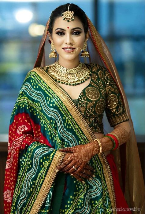 Pinterest:@AditiMaharaj Graceful Dress, Bandhani Dress, Indian Bride Outfits, Bridal Lehenga Collection, Designer Bridal Lehenga, Indian Bridal Lehenga, Bridal Outfit, Indian Bridal Dress, Lehenga Collection