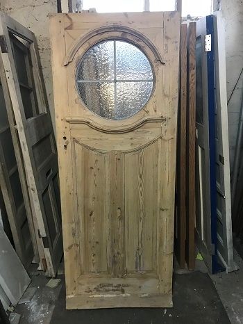 Porthole Door, Hemp House, Behind The Green Door, Basement Door, Front Doors Uk, External Front Doors, Diy Sauna, Plank Door, Laundry Doors