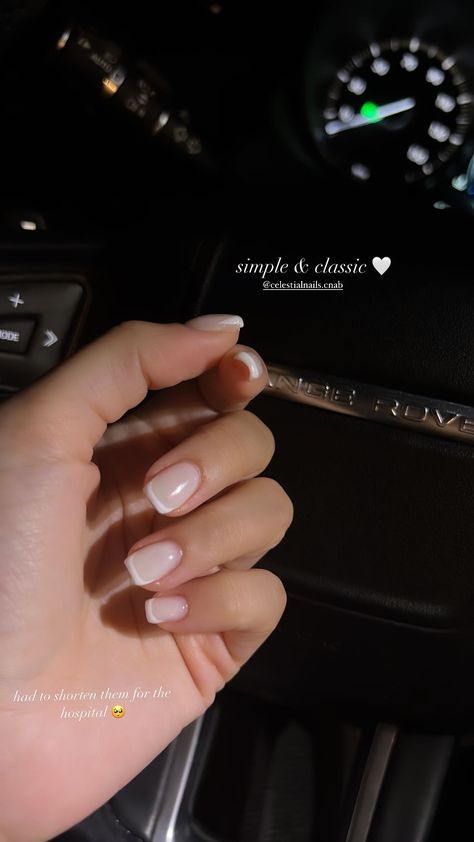 French Tips Milky White, Milky White Tips, Milky French Manicure Square, Milky White French Manicure, Milky White With French Tip, French Tip Nails Milky White, Milky White Nails French Tip, Milky French Tip Nails, Milky French Tip