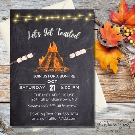 This Invitation Templates item by HavenSweetStudio has 2 favorites from Etsy shoppers. Ships from United States. Listed on Jul 25, 2023 Bonfire Invitations, Diy Bonfire, Fire Party Ideas, Bonfire Party Invitations, Barn Party Ideas, Bond Fire, Backyard Bonfire Party, Bonfire Party Ideas, Autumn Bonfire