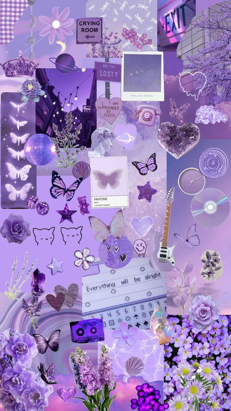 #lightpurple #purple Sagittarius Wallpaper, Wallpaper Cantik Iphone, Iphone Wallpaper Violet, Light Purple Wallpaper, Purple Aesthetic Background, Wallpaper Estetika, Purple Flowers Wallpaper, Wallpaper Homescreen, Whatsapp Wallpaper Cute