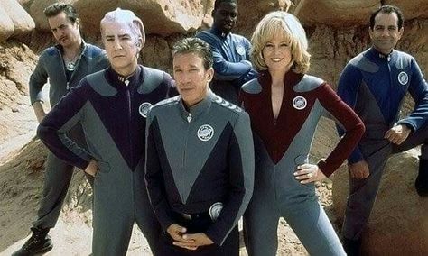 Galaxy quest Galaxy Quest, Star Trek Convention, Space Hero, Vespa Retro, Dreamworks Movies, Science Fiction Movies, Sigourney Weaver, Classic Sci Fi, Alan Rickman