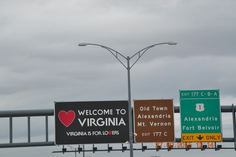 https://flic.kr/p/zCLrwN | Welcome to Virginia, Virginia is for Lovers | Old Town Alexandria  MT VERON  Exit 177 C Tourist Signs Fort Belvoir Virginia, Old Town Alexandria, Alexandria Virginia, Virginia Is For Lovers, Road Signs, For Lovers, Old Town, Highway Signs, Virginia