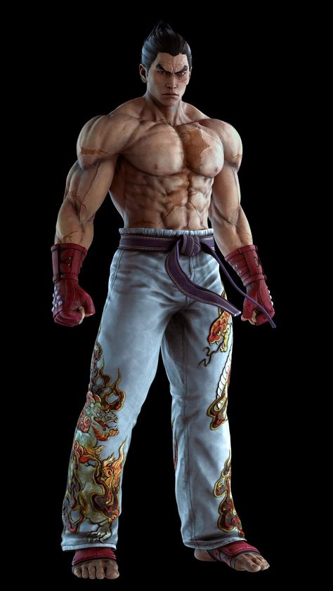 Tekken 1, Martial Arts Fashion, Tekken Wallpaper, Kazuya Mishima, Tekken 4, Fantasy Fighter, Tekken 8, Jin Kazama, Best Friend Wallpaper