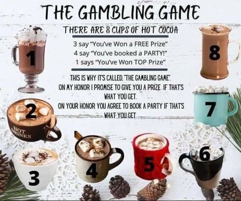 Gambling Games, Pampered Chef Party, Pampered Chef Consultant, Mary Kay Marketing, Scentsy Party, Interactive Posts, Getting Drunk, Pampered Chef, Chef