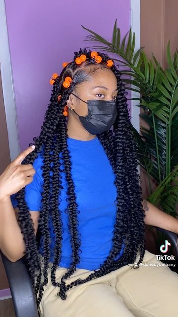 Jumbo Butterfly Braids, Jumbo Passion Braids, Jumbo Passion Twists, Passion Braids, Butterfly Braids, Braided Ponytails, Creative Shoots, Butterfly Braid, Texas Hair