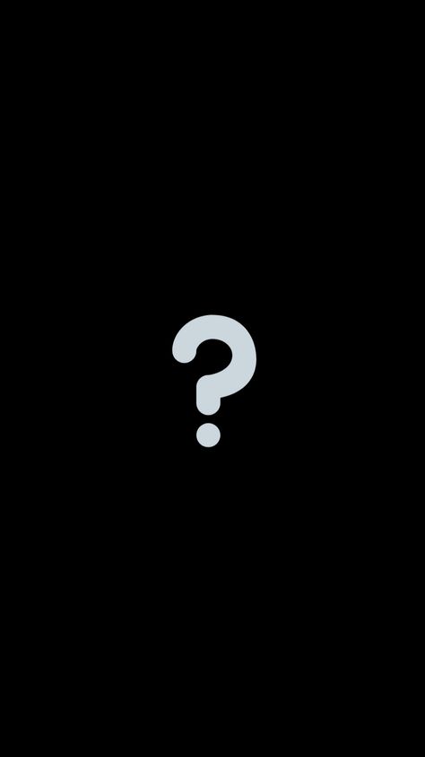 Question Mark Aesthetic, Highlight Icons, Black Aesthetic Wallpaper, Black Screen, Apple Wallpaper, Question Mark, Instagram Highlight Icons, Black Aesthetic, Aesthetic Wallpaper