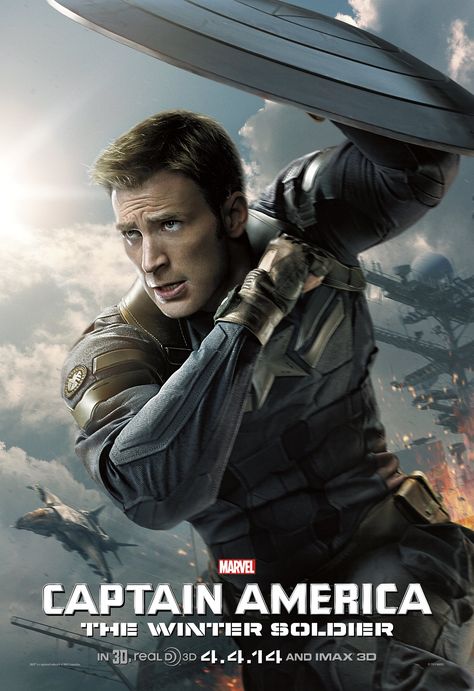 "Captain america: the winter soldier" (2014). Captain America The Winter Soldier, Captain America Winter Soldier, The Winter Soldier, Winter Soldier, Chris Evans, Movie Poster, The Winter, Captain America, Soldier