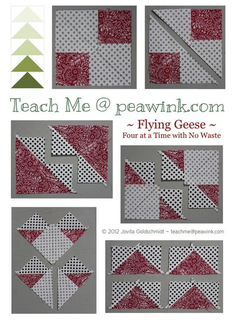 Flying Geese Quilt, Quilt Block Tutorial, Straight Forward, Flying Geese, No Waste, Quilting Techniques, Patch Quilt, Straight Lines, Quilt Block Patterns