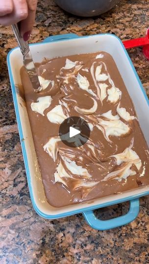 136K views · 1.8K reactions | how does this decades-old recipe hold up | dinner | how does this decades-old recipe hold up

#baking #dinner #yum #easyrecipeschallenge | By Extreme Living | Alright, what do we got here
Kim? German chocolate cake mix. Gonna prepare that just as the
box says. Nice. Which is half a cup of vegetable oil. Mm hmm.
One and a fourth cup of water. And three X. Now, take your
spoon. Get this all mixed. Oops. Together. Oops. That
looks good mix. Okay. Now, you're going to take one cup of
coconut. Mm hmm. And spread it into your greased 9 by 13
baking pan. Mmm. And then one, let's get these cloths. Get the
clumps out. Yeah. Might as well. Okay. Now, you're
going to take one cup of chopped pecans. Mm hmm. And
sprinkle that on the bottom. Okay. Now, you're going to take Stripe It Rich Cake Recipe, Charles Parks, Sour Cream Banana Bread, Earthquake Cake, German Chocolate Cake Mix, Cheese Stick, Family Desserts, Rich Cake, Fluff Desserts