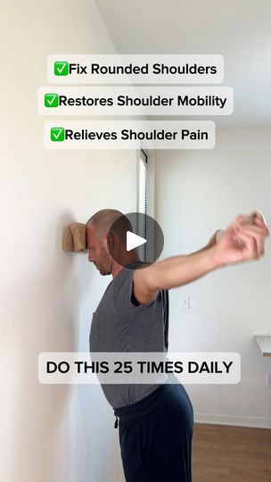 Improve Posture Exercises, Fix Rounded Shoulders, Shoulder Flexibility, Shoulder Pain Exercises, Shoulder Dislocation, Best Shoulder Workout, Exercise Workouts, Back Relief, Rounded Shoulders