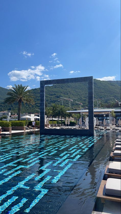 Montenegro Vacation, Tivat Montenegro, Porto Montenegro, Herceg Novi, Pool Vacation, Building Aesthetic, Ig Highlight, Soft Life, Euro Summer