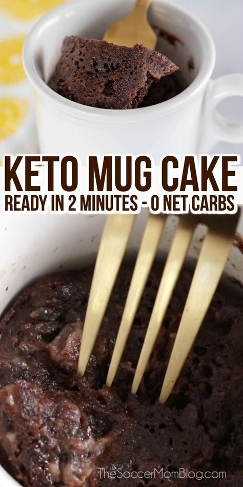 Normal Breakfast, Desserts Quick, Keto Chocolate Mug Cake, Keto Mug, Zero Carb Foods, Keto Blueberry, Chocolate Mug Cake, Keto Mug Cake, Keto Cake