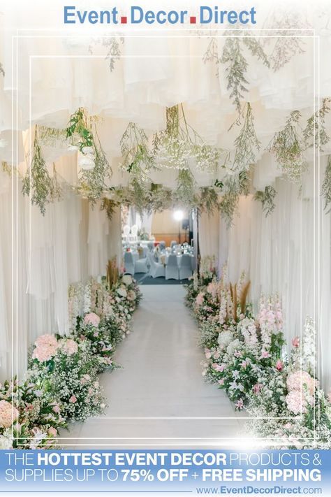 Draping Curtains, Wedding Tunnels, Wedding Backdrop Curtains, Luxury Backdrop, Event Draping, Draping Wedding, Drapes And Curtains, Event Decor Direct, Backdrop Curtains