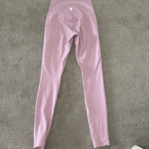 Pale Pink, Worn Once! Lululemon Bags, School Clothes, Lululemon Align, High Rise Leggings, School Outfits, Pale Pink, Christmas Ideas, Pant Jumpsuit, Lululemon Athletica