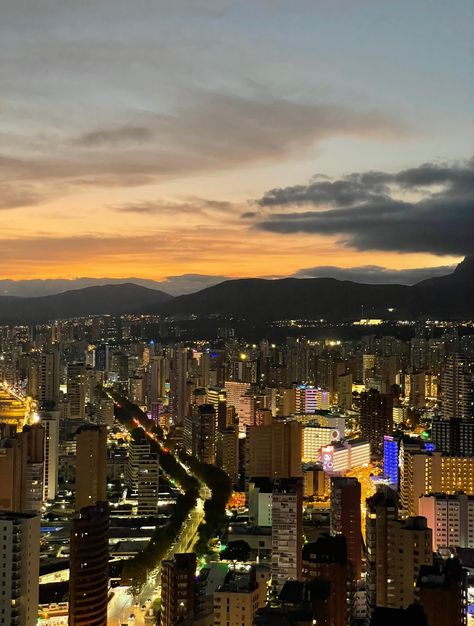 Benidorm Nightlife, Benidorm Aesthetic, Spain Benidorm, Benidorm Spain, Bday Party Theme, Dream Vacations Destinations, Benidorm, 2024 Vision, Night City