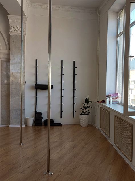 #poledance #pole #dance #studio #strip #twerk #highhills Aesthetic Pole Dancing Room, Pole Studio Aesthetic, Pole Dance Home Studio, Pole Dancing Studio, Pole Dance Class Aesthetic, Pole Class Aesthetic, At Home Pole Studio, Pole Fitness Aesthetic, Home Pole Studio